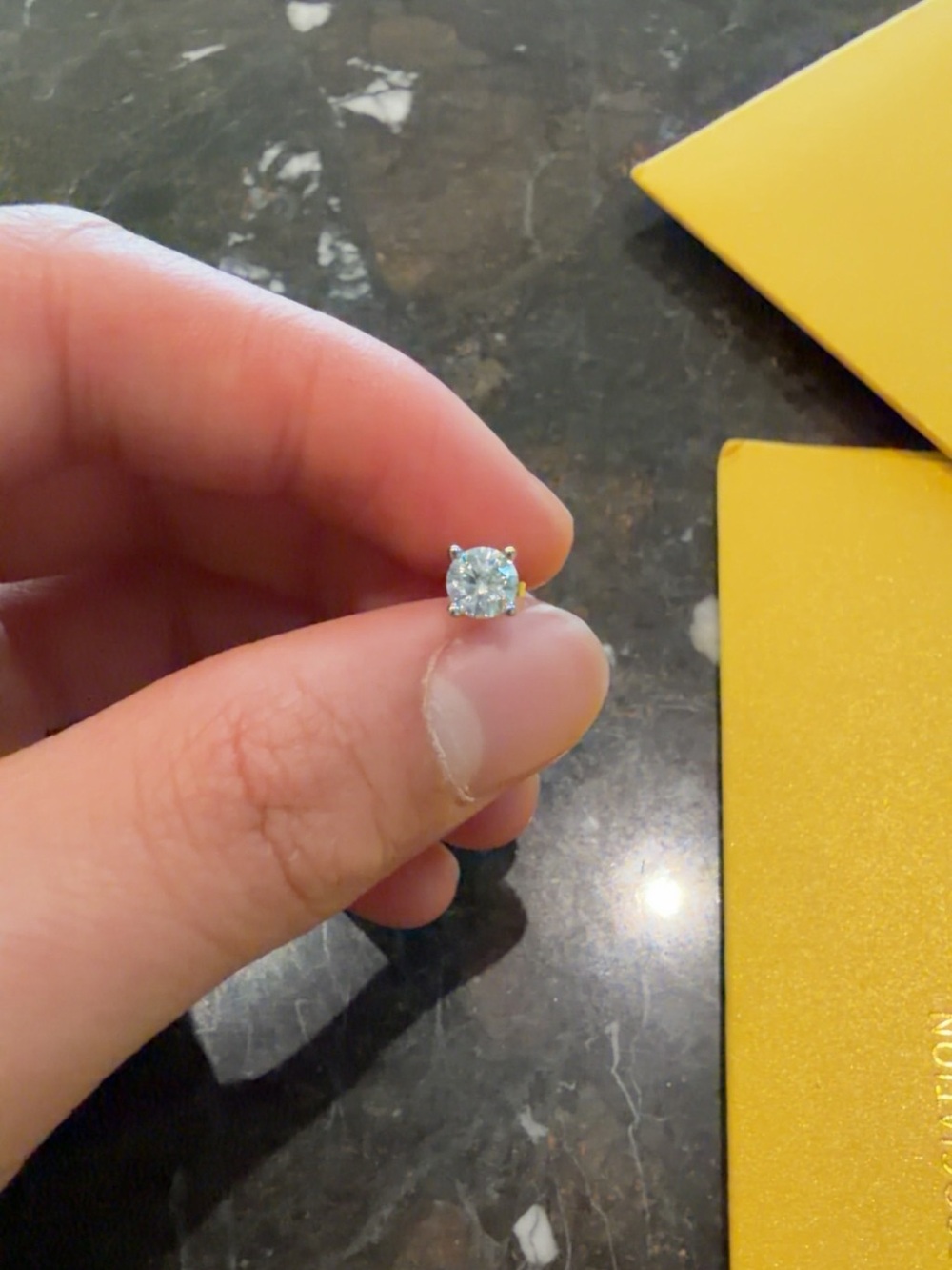 Women’s Moissanite stud earrings